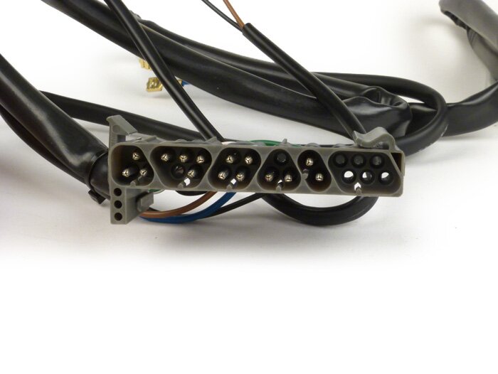 Wiring loom -VESPA- Vespa PK 50 S (V5X2T) - models with electronic ignition (6V+12V), with indicators without brake light
