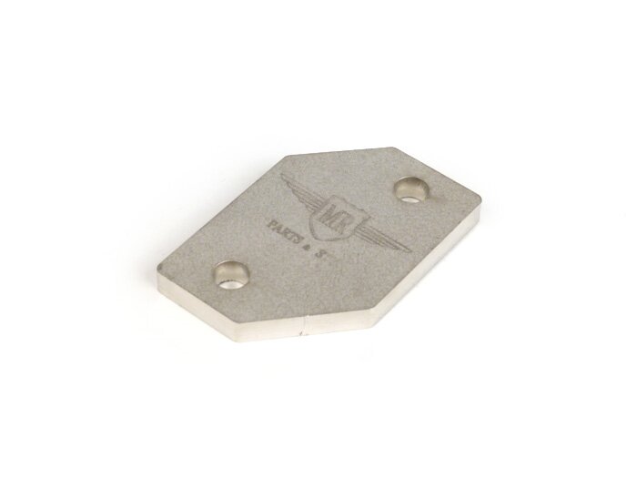 Cover intake port -MR PARTS & STYLE Vespa 2-stud- Vespa PK S, V50, V90, PV 125, ET3, SS50, SS90