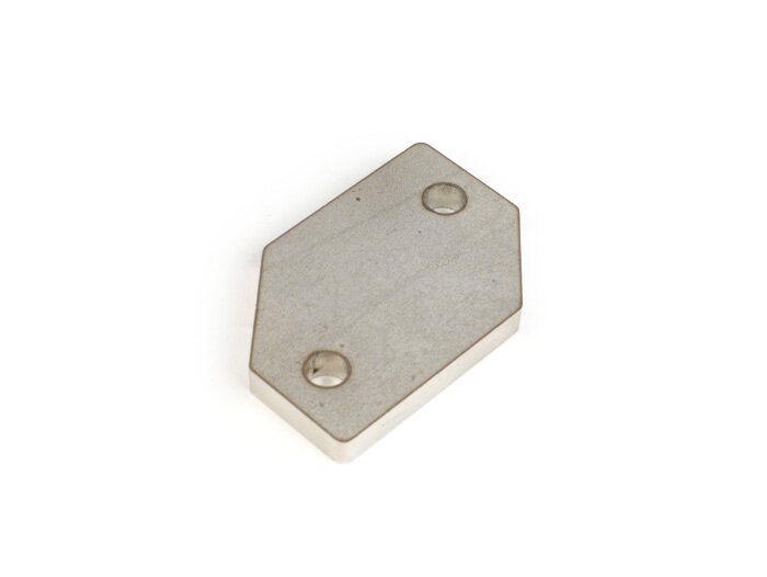 Cover intake port -MR PARTS & STYLE Vespa 2-stud- Vespa PK S, V50, V90, PV 125, ET3, SS50, SS90