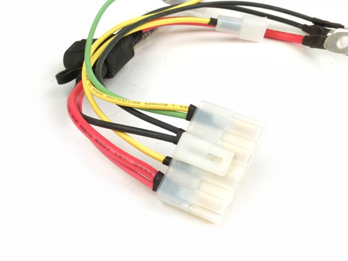 Voltage regulator set for -MALOSSI VesPower- Vespa PX (battery conversion)