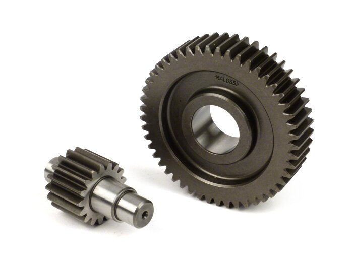 Versnellingsbak secundair -MALOSSI- Piaggio 125-200 ccm Leader (Aprilia Scarabeo 125, Sportcity 125, Sportcity 200, SR Max 125ie, Derbi Rambla 125, Gilera Nexus 125ie, Piaggio Beverly 125, Piaggio Beverly 200, Vespa GTS Super 125ie) - 17/49 = 1:2.88