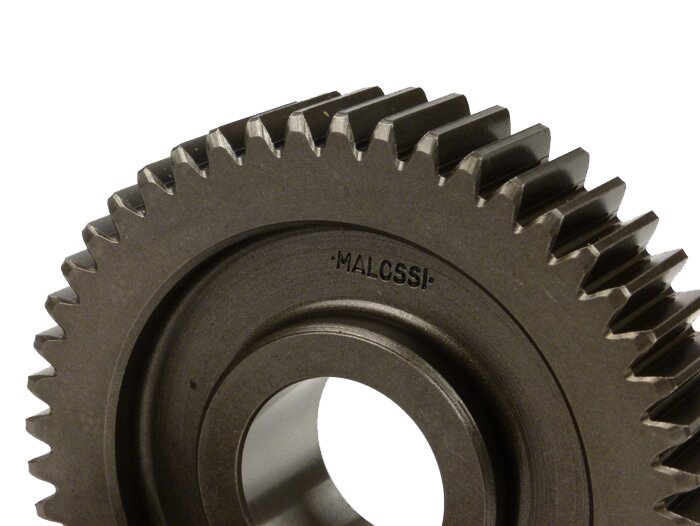 Versnellingsbak secundair -MALOSSI- Piaggio 125-200 ccm Leader (Aprilia Scarabeo 125, Sportcity 125, Sportcity 200, SR Max 125ie, Derbi Rambla 125, Gilera Nexus 125ie, Piaggio Beverly 125, Piaggio Beverly 200, Vespa GTS Super 125ie) - 17/49 = 1:2.88