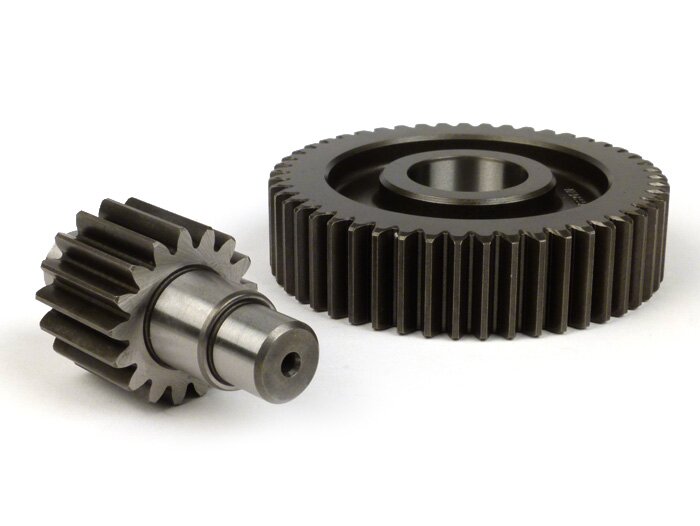Versnellingsbak secundair -MALOSSI- Piaggio 125-200 ccm Leader (Aprilia Scarabeo 125, Sportcity 125, Sportcity 200, SR Max 125ie, Derbi Rambla 125, Gilera Nexus 125ie, Piaggio Beverly 125, Piaggio Beverly 200, Vespa GTS Super 125ie) - 17/49 = 1:2.88