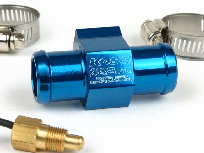Juego de sensores de temperatura -KOSO LC- para instrumentos Koso - 22 mm