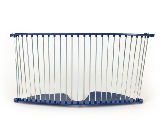 Luggage basket -RICAMBIO RAPIDO- Vespa 125 VNA, VNB, Vespa 150 VBA, VBB, Vespa 150 T4 (VGLA, VGLB - German models) - blue