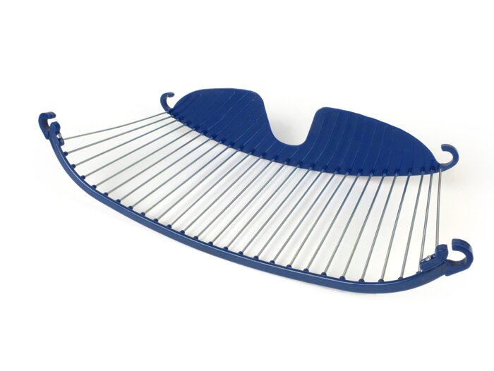 Luggage basket -RICAMBIO RAPIDO- Vespa 125 VNA, VNB, Vespa 150 VBA, VBB, Vespa 150 T4 (VGLA, VGLB - German models) - blue