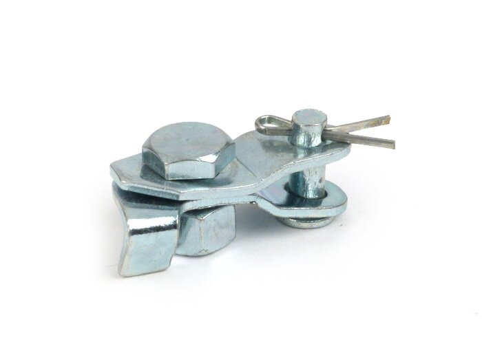 Front brake clamp set -VESPA- Vespa all models (-1981), PX (-1984)