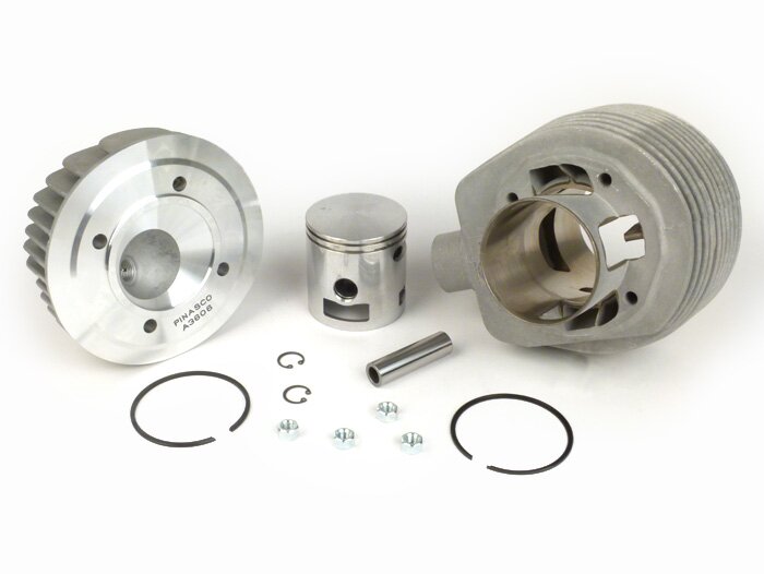 Cilindro -PINASCO 177 ccm 3 canali alluminio V2.0- Vespa PX125, PX150, Cosa125, Cosa150, LML Star 125/150, Stella 125/150