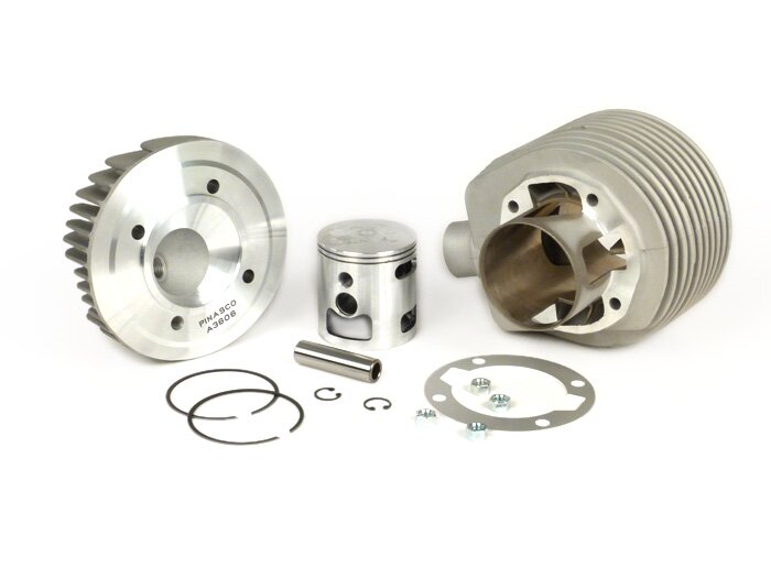 Cilindro -PINASCO 177 ccm 2 puertos aluminio V2.0 - Vespa Sprint150 (VLB1T), GT125 (VNL2T), Super150 (VBC1T 328128-)