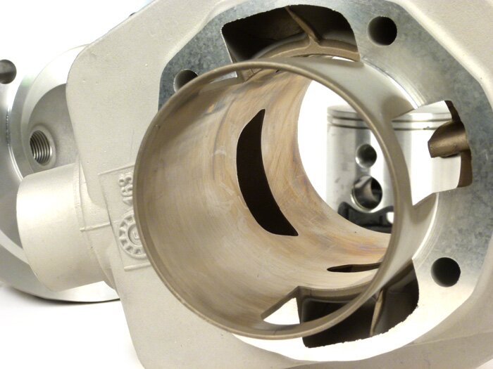 Cilindro -PINASCO 177 ccm 2 puertos aluminio V2.0 - Vespa Sprint150 (VLB1T), GT125 (VNL2T), Super150 (VBC1T 328128-)