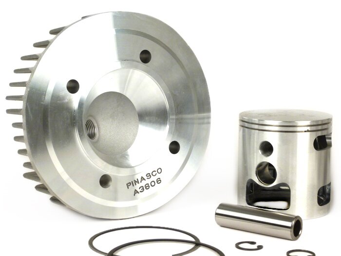 Cilindro -PINASCO 177 ccm 2 puertos aluminio V2.0 - Vespa Sprint150 (VLB1T), GT125 (VNL2T), Super150 (VBC1T 328128-)