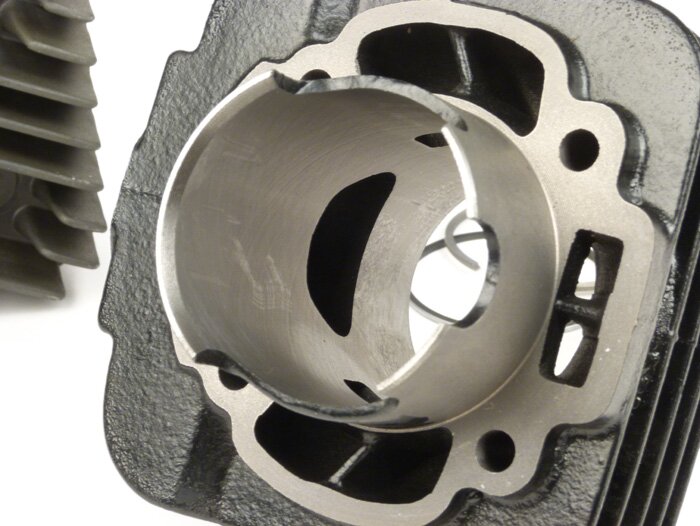 Cilindro -TOP PERFORMANCES 70 ccm Black Trophy- Piaggio AC 2 tiempos