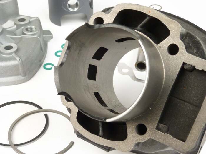 Cylinder -TOPPERFORMANCER 70 ccm Black Trophy- Piaggio LC 2-takts