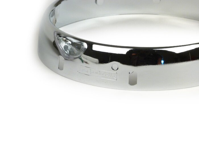 Juego de faros cristal transparente -JOCKEYS 12V 35/35W HS1 (H4)- Lambretta LI (Serie 1), TV (Serie 1)