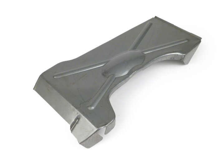 Riparazione piastra paraspruzzi telaio sopra ruota posteriore -QUALITÀ OEM- Vespa Rally180 (VSD1T), Rally200 (VSE1T), TS125 (VNL3T), Sprint150 (VLB1T), Sprint Veloce, GT125 (VNL2T), GTR125 (VNL2T), Super, SS180 (VSC1T), GL150 (VLA1T)