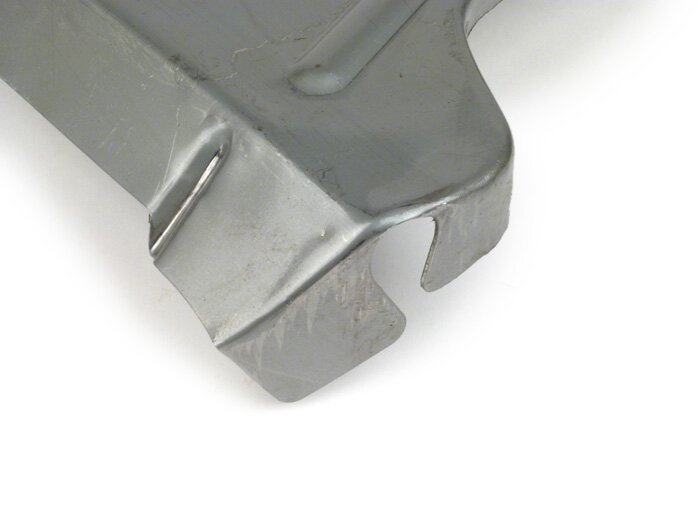 Riparazione piastra paraspruzzi telaio sopra ruota posteriore -QUALITÀ OEM- Vespa Rally180 (VSD1T), Rally200 (VSE1T), TS125 (VNL3T), Sprint150 (VLB1T), Sprint Veloce, GT125 (VNL2T), GTR125 (VNL2T), Super, SS180 (VSC1T), GL150 (VLA1T)