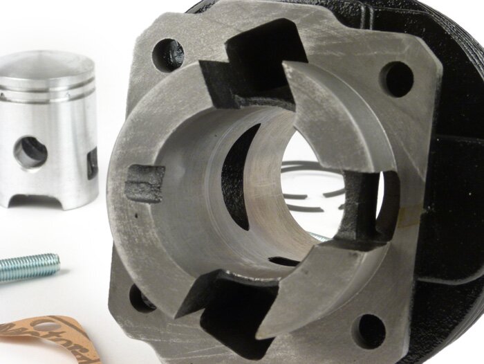 Cylindre -VESPA 50cc- Vespa V50, PK50 S, PK50 XL, PK50 XL2 - 3 transferts