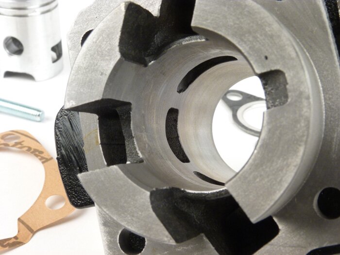 Cylindre -VESPA 50cc- Vespa V50, PK50 S, PK50 XL, PK50 XL2 - 3 transferts