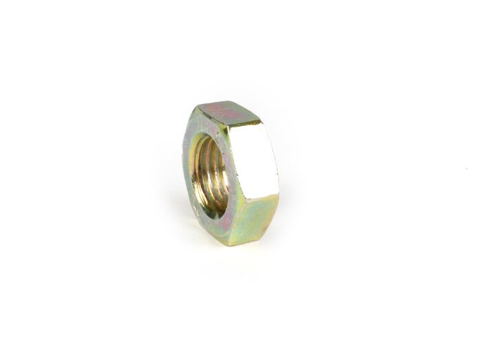 Nut flat type -DIN 936 22H- M14 x 1.5 (used as clutch nut Lambretta LI, LIS, SX, TV (series 2-3), DL, GP)