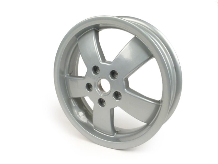 Cerchio -PIAGGIO GTS125-300 - argento, (3.00x12) - 5 raggi - adatto per Vespa GT, GTL, GTS, GTV 125-300cc - anteriore (tutti gli anni) e posteriore (2014-2016)