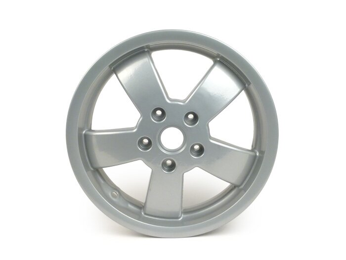 Cerchio -PIAGGIO GTS125-300 - argento, (3.00x12) - 5 raggi - adatto per Vespa GT, GTL, GTS, GTV 125-300cc - anteriore (tutti gli anni) e posteriore (2014-2016)