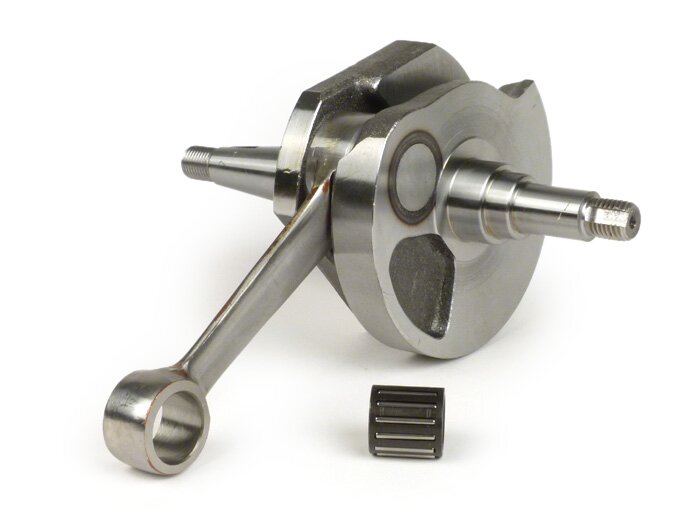 Cigüeñal -MAZZUCCHELLI Racing (válvula rotativa) 60mm carrera PX alternador cono- Vespa Sprint150 (VLB1T), GL150 (VLA1T), GT125 (VNL2T), GTR125 (VNL2T), VNB, VBA, VBB ,T4 ,Super