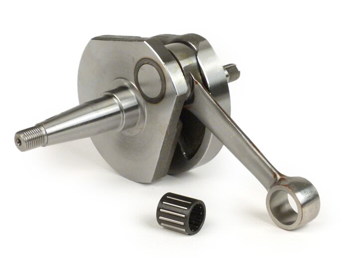 Cigüeñal -MAZZUCCHELLI Racing (válvula rotativa) 60mm carrera PX alternador cono- Vespa Sprint150 (VLB1T), GL150 (VLA1T), GT125 (VNL2T), GTR125 (VNL2T), VNB, VBA, VBB ,T4 ,Super