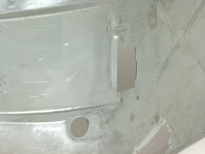 Plancher + tablier -QUALITÉ OEM- Vespa V50 Special (V5A2T, V5B1T, V5B3T), V50 Elestart (V5A3T, V5B2T, V5B4T), 50 SR (V5SS2T)