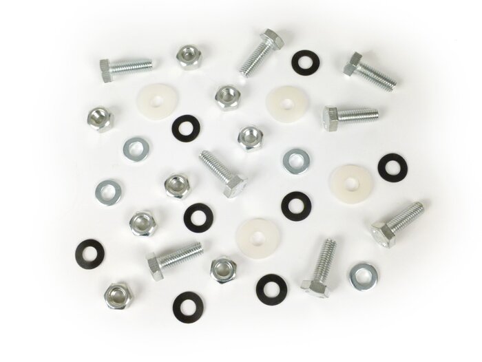 Schroevenset voor zadel/zadel -OEM KWALITEIT- Lambretta LI (serie 3), LI S, SX, TV (serie 3), DL, GP