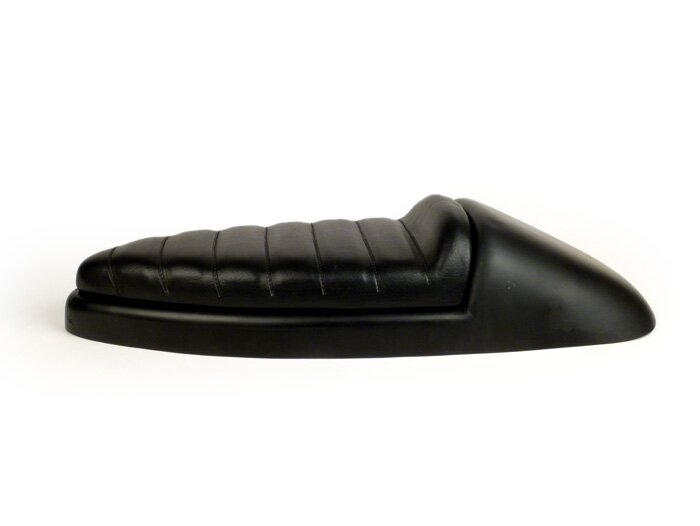 Zitbank -SPAQ- Vespa PX80, PX125, PX150, PX200 - Zwart