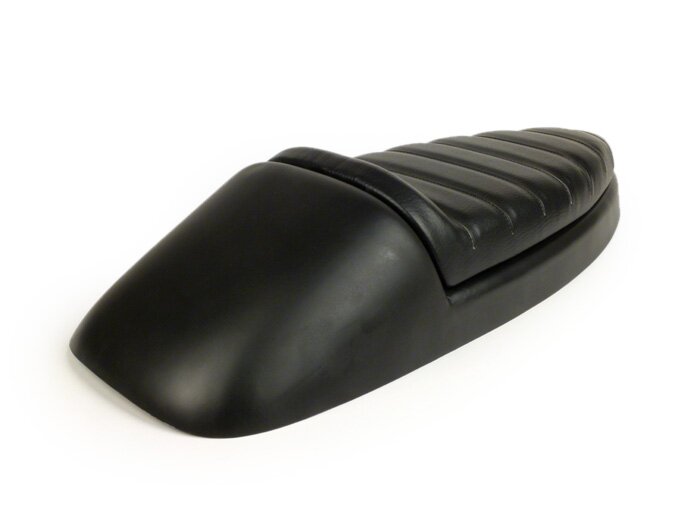 Zitbank -SPAQ- Vespa PX80, PX125, PX150, PX200 - Zwart