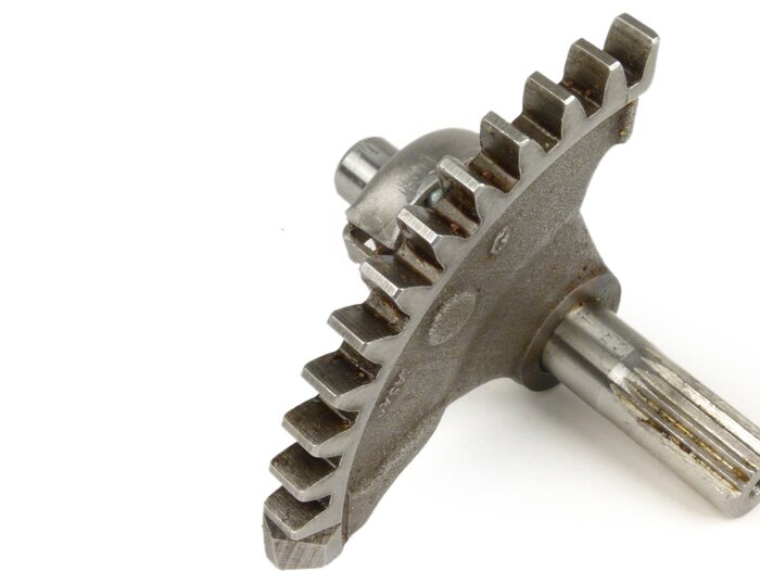 Albero Kickstarter -PIAGGIO- Vespa V50, V90, SS50, SS90, PV125, ET3, PK50, PK80, PK125 S, PK50, PK80, PK125 XL - 12 denti
