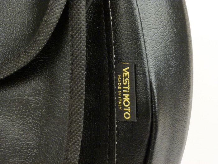 Housse roue de secours -VESTIMOTO- Vespa / Lambretta 3.50 - 10- noir, avec poche