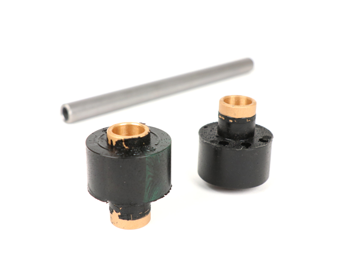 Motore Silentblock -PLC CORSE, nero (standard)- Vespa V50, V90, SS50, SS90, PV125, ET3, PK S, PK XL