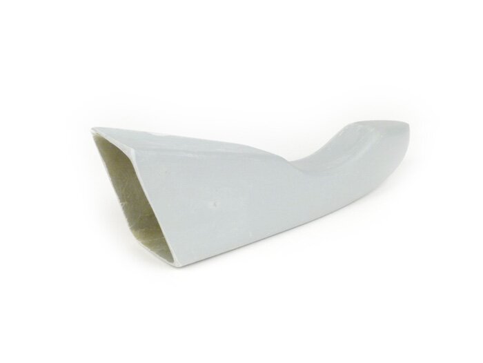 Air duct for disc brake -PLC CORSE, for Piaggio Zip SP fork, GRP- Vespa V50, V90, SS50, SS90, PV125, ET3, PK50, PK80, PK50 S, PK80 S, PK125 S, PK50 XL, PK125 XL, ETS, PK50 HP, PK50 SS