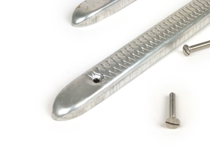 Footboard stripes set -LAMBRETTA- C 125 - fully alloy