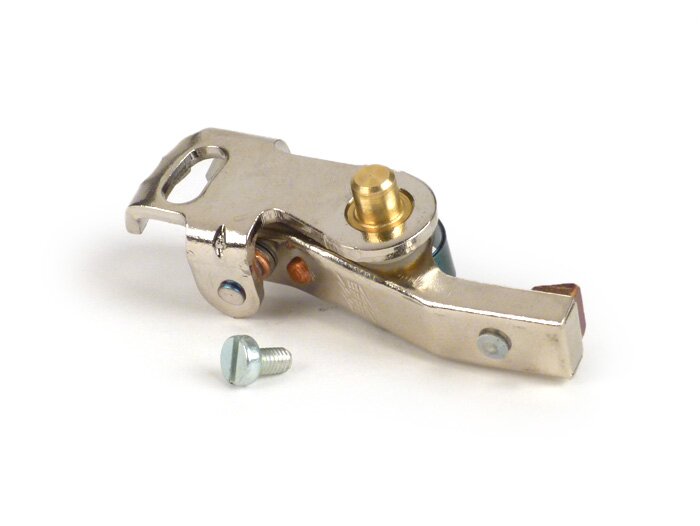 Contactos de encendido -EFFE- Vespa 50 V5SS1T a V5SS2T, Vespa 90 V9SS1T, V9A1T (a partir del nº 21450), Vespa 125 VMA1T a VMA2T, VNB6T (a partir del nº 035189), GT, GTR, Vespa 150 VBB2T (a partir del nº 270250), Super, Sprint (a partir del nº 24078), Spri
