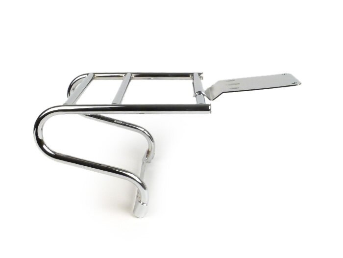 Porte top case arrière -RMS- Vespa PX80, PX125, PX150, PX200 - chromé
