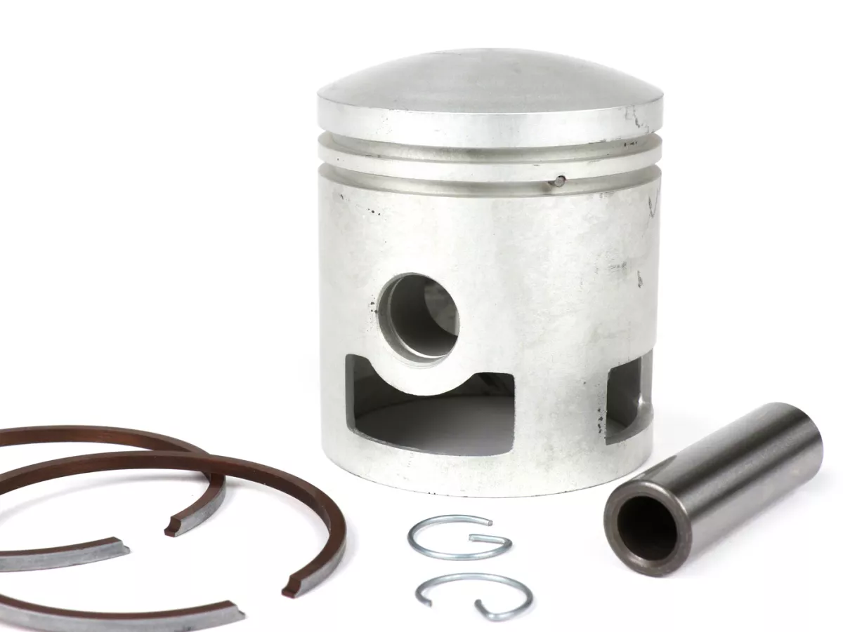 Pistone -QUALITÀ OEM, 166 cc (Ø61mm) 2+3 canali- Vespa PX125, PX150, GTR125 (VNL2T), TS125 (VNL3T), Sprint150, Super 150, GT125 (VNL2T), GL125