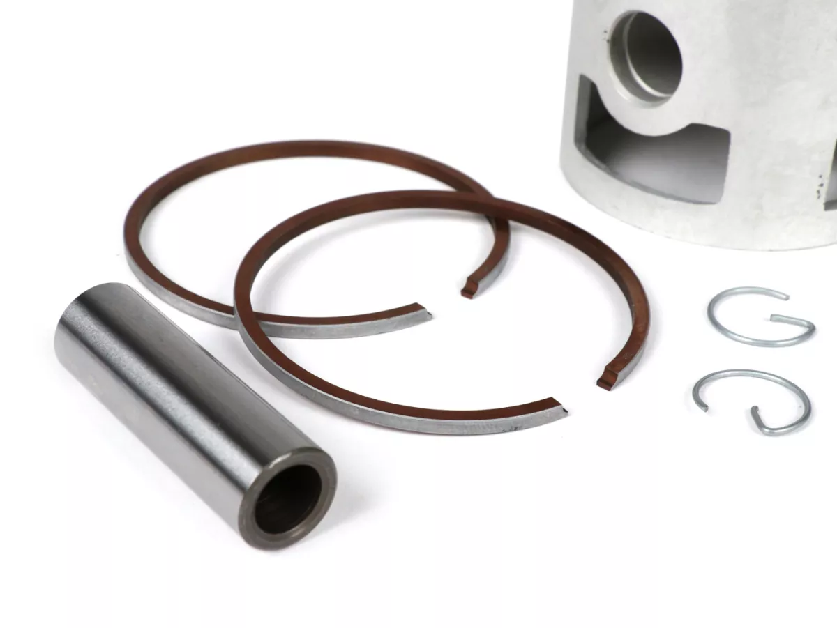 Pistone -QUALITÀ OEM, 166 cc (Ø61mm) 2+3 canali- Vespa PX125, PX150, GTR125 (VNL2T), TS125 (VNL3T), Sprint150, Super 150, GT125 (VNL2T), GL125