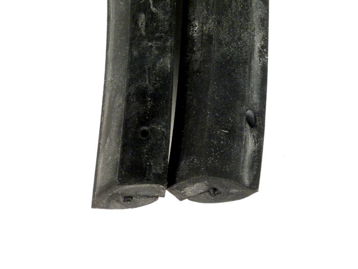 Rubber zijkap -BGM ORIGINAL- Vespa PX, Vespa T5 125cc - Zwart / links