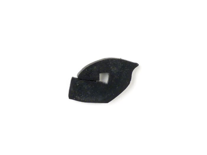 Rubber zijkap -BGM ORIGINAL- Vespa PX, Vespa T5 125cc - Zwart / links