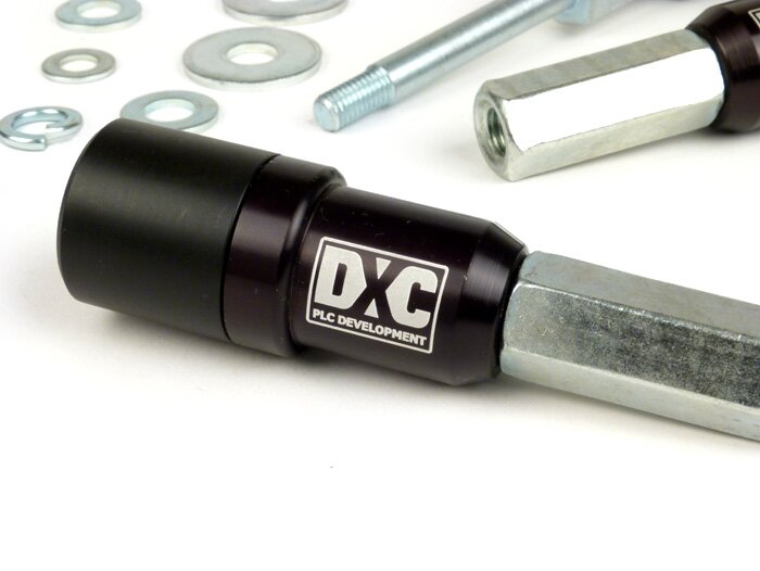 Frame slider set -PLC CORSE DXC- Vespa V50, V90, SS50, SS90, PV125, ET3, PK50, PK80, PK50 S, PK80 S, PK125 S, PK50 XL, PK125 XL, ETS, PK50 HP, PK50 SS