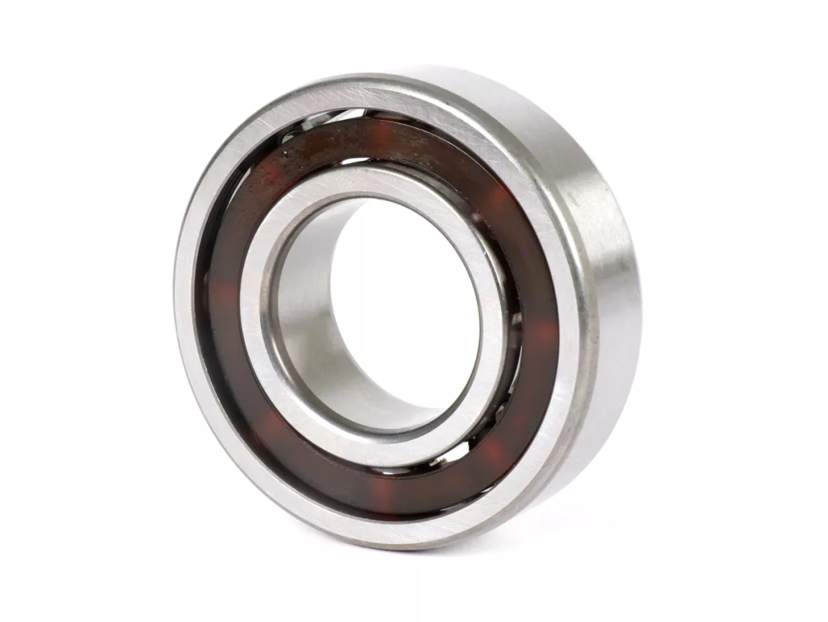 Bearing -SKF 6205 ETN9C4- (25x52x15mm)- (used for crankshaft in Quattrini engine casing C1/C200, flywheel side and drive side Vespa PK, V50, PV125, ET3)
