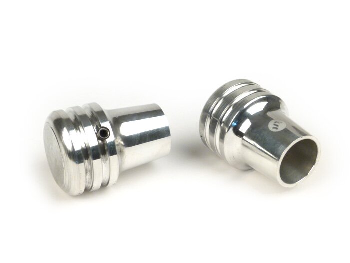 Stand feeds -TSR Ø= 22mm- Vespa PX, Cosa, Cosa, T5 125cc, PK S, PK XL - alloy shiny