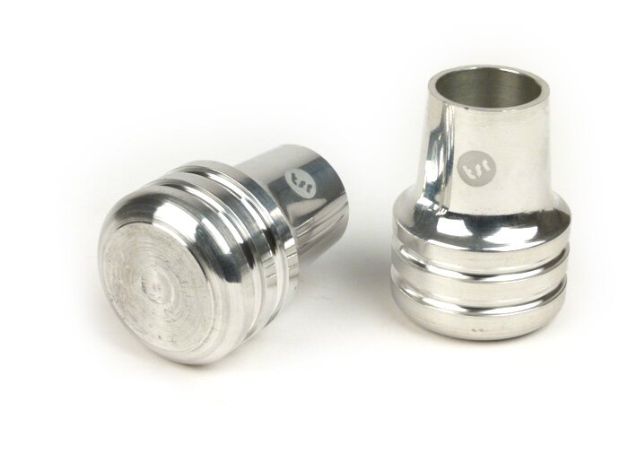 Stand feeds -TSR Ø= 22mm- Vespa PX, Cosa, Cosa, T5 125cc, PK S, PK XL - alloy shiny