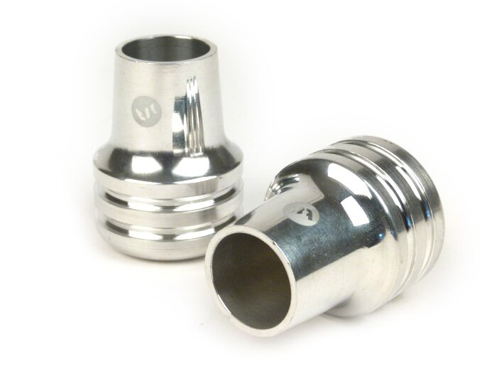 Stand feeds -TSR Ø= 22mm- Vespa PX, Cosa, Cosa, T5 125cc, PK S, PK XL - alloy shiny