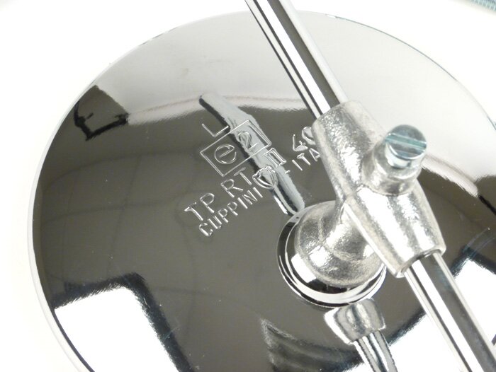 Mirror -AMS CUPPINI Clip on- Chrome universal - round Ø=110mm - lhs / rhs