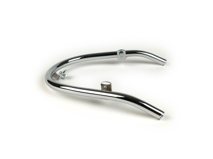 Parachoques delantero -AMS CUPPINI- Vespa Primavera 50 (ZAPC53100, ZAPC53200), Vespa Primavera 125 (ZAPM81100), Vespa Primavera 150 (ZAPM81200) - Cromo