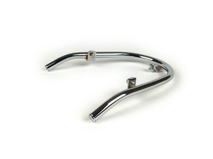 Parachoques delantero -AMS CUPPINI- Vespa Primavera 50 (ZAPC53100, ZAPC53200), Vespa Primavera 125 (ZAPM81100), Vespa Primavera 150 (ZAPM81200) - Cromo